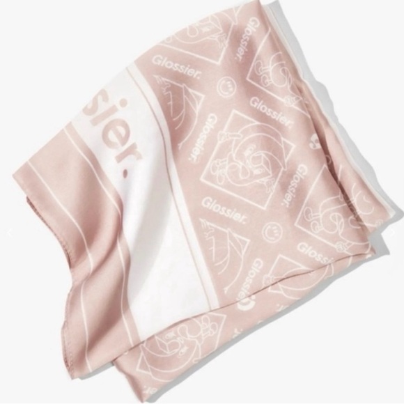 Glossier Accessories - Glossier LIMITED EDITION Pink Scarf
